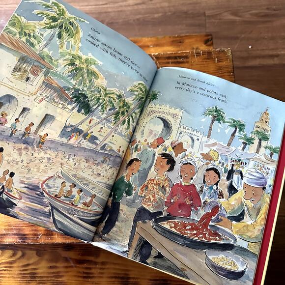 Vintage 1995 This Is The Way We Eat Our Lunch Hardcover Book - Picture 8 of 10